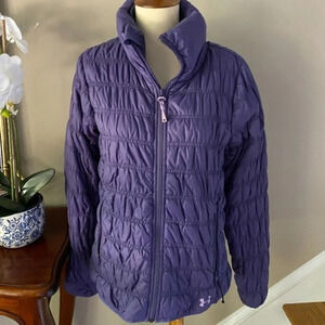 Purple Under Armour Nightfall ColdGear Infrared Jacket